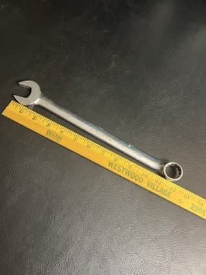 VTG Husky USA 7/8" 12PT Long COMBINATION Wrench Full Polish 37028 SAE - Thumbnail 10