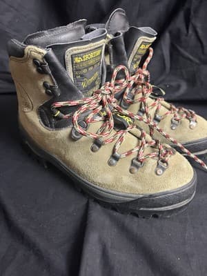 La Sportiva Mountaineering Boots Suede Leather Womens 9.5 A Glacier 41.5 Hiking - Thumbnail 10