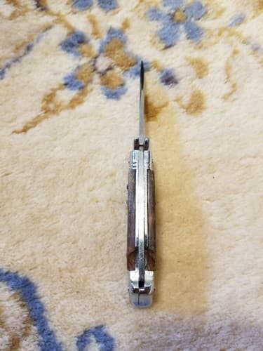 Vtg 1960s Valor Avenger Miami Japan Yasuo Folding 5" Lockback Pocket Knife Mini - Thumbnail 8