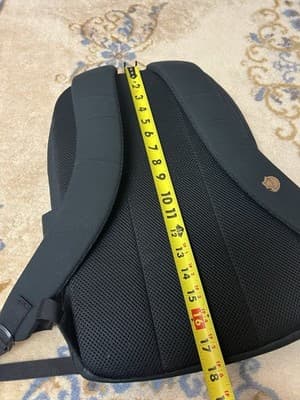 Fjallraven Unisex Raven 20L Backpack Bag Black *Broken Zipper* Padded School - Thumbnail 19