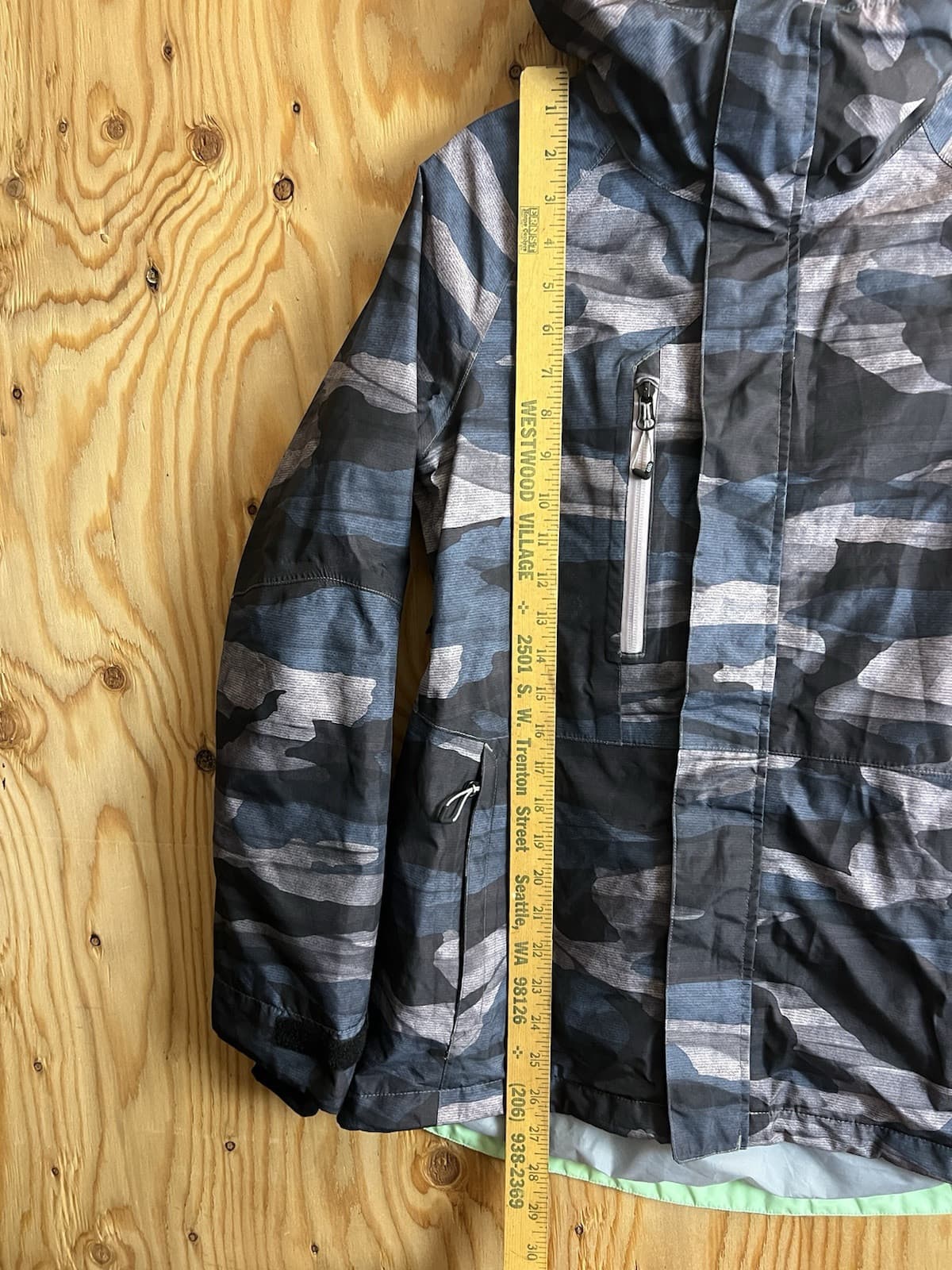 686 GLCR Womens XS GoreTex Insulated Thermal Ski Jacket Willow Camo Snow Coat - Thumbnail 11