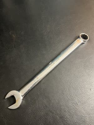 VTG Husky USA 7/8" 12PT Long COMBINATION Wrench Full Polish 37028 SAE - Thumbnail 5