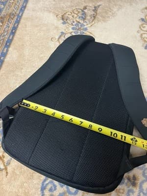 Fjallraven Unisex Raven 20L Backpack Bag Black *Broken Zipper* Padded School - Thumbnail 20