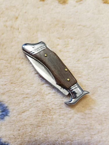 Vtg 1960s Valor Avenger Miami Japan Yasuo Folding 5" Lockback Pocket Knife Mini - Thumbnail 12
