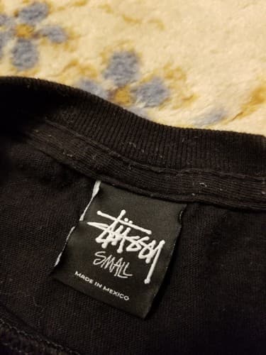 Vtg Stussy Jackpot Black Multi-Color World Tour Tee T-Shirt Mens Small Masterful - Thumbnail 3