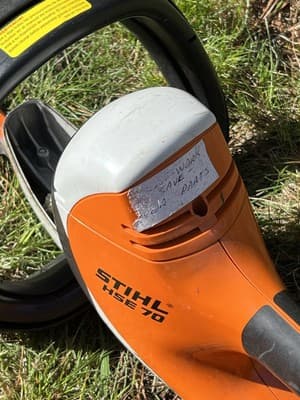 STIHL HSE 70 Type 4812 Hedge Trimmer Corded *For Parts* Read Description - Thumbnail 12