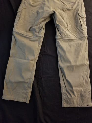 KUHL Renegade Stealth Convertible Cargo Zip Off Hiking Pants/ Shorts Mens 38x30 - Thumbnail 13