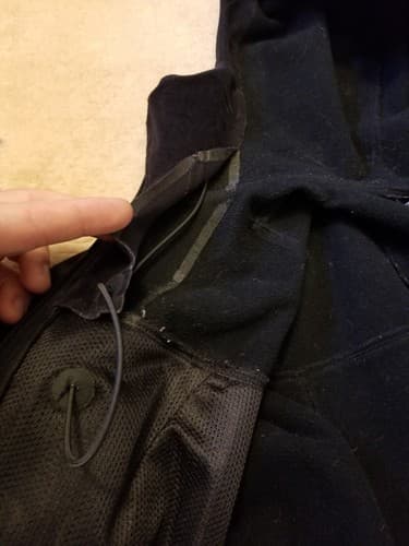 VTG Arc'teryx Women's 8-10 Medium Epsilon SV Jacket Hoody Black Full Zip M *Flaw - Thumbnail 9
