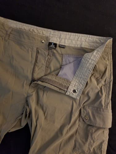 KUHL Renegade Stealth Convertible Cargo Zip Off Hiking Pants/ Shorts Mens 38x30 - Thumbnail 5