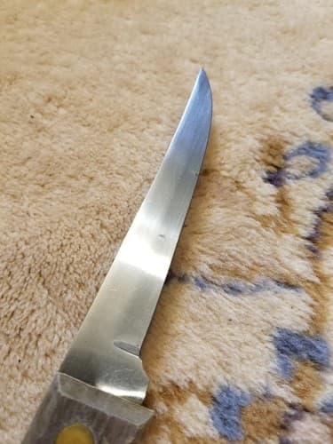 Vtg 5" Blade EAGLE Regent Sheffield Fine Stainless Boning Utility Knife USA Wood - Thumbnail 9