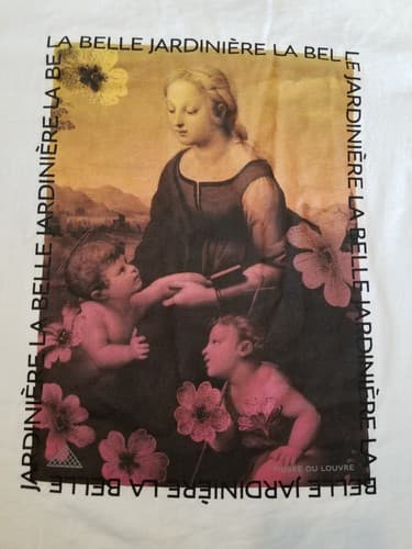 Uniqlo x Musee du Louvre Virgin And Child With Saint John XL La Belle Jardiniere - Image 1