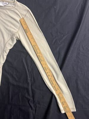 True North Dragonwear Base Layer FR Mens S Tall HRC1 Dragonfur Long Shirt Tan - Thumbnail 8