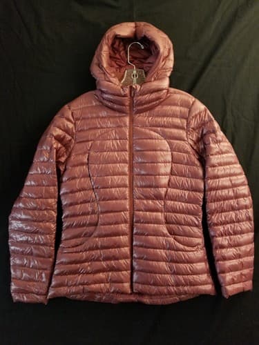 Lululemon Pack It Down Hooded Jacket Shine Womens 10 Stow Packable 700 Fill - Thumbnail 4