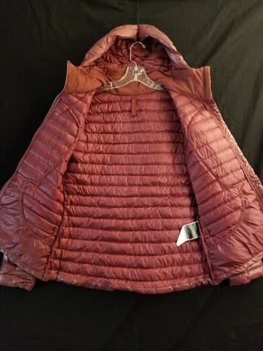Lululemon Pack It Down Hooded Jacket Shine Womens 10 Stow Packable 700 Fill - Thumbnail 5