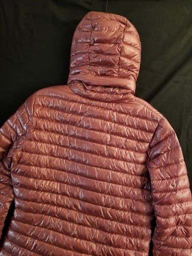 Lululemon Pack It Down Hooded Jacket Shine Womens 10 Stow Packable 700 Fill - Thumbnail 8