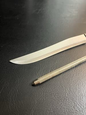 Bakelite Antler Lifetime Cutlery Sheffield England Carving Knife Stainless Steel - Thumbnail 2