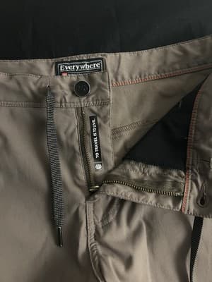 686 Everywhere Hiking Multi Shell Pants Mens Size 32 x 32 Slim Fit Dark Brown - Thumbnail 4