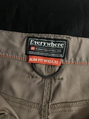 686 Everywhere Hiking Multi Shell Pants Mens Size 32 x 32 Slim Fit Dark Brown - Thumbnail 5