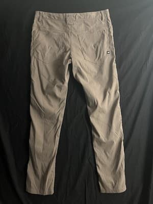 686 Everywhere Hiking Multi Shell Pants Mens Size 32 x 32 Slim Fit Dark Brown - Thumbnail 10