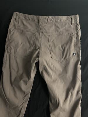686 Everywhere Hiking Multi Shell Pants Mens Size 32 x 32 Slim Fit Dark Brown - Thumbnail 11