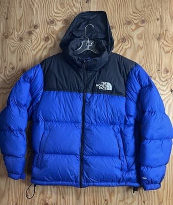 The North Face Mens M 1996 Retro Nuptse 700 Fill Packable Jacket Hooded Puffer - Image 1