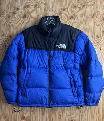 The North Face Mens M 1996 Retro Nuptse 700 Fill Packable Jacket Hooded Puffer - Thumbnail 2