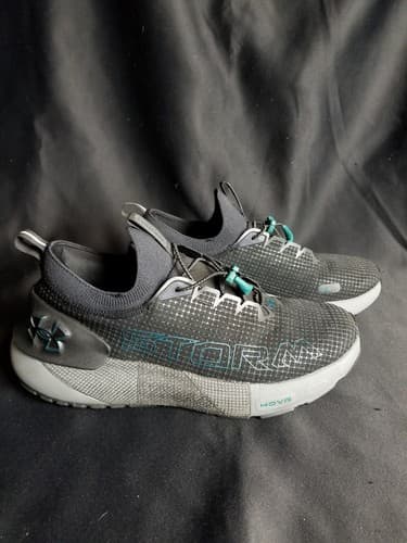 Under Armour HOVR Phantom 3 SE Storm U Black Grey Mens 10 Running Shoes - Thumbnail 3