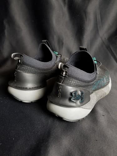 Under Armour HOVR Phantom 3 SE Storm U Black Grey Mens 10 Running Shoes - Thumbnail 4