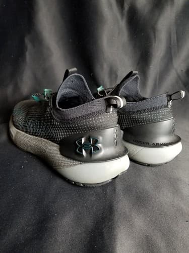 Under Armour HOVR Phantom 3 SE Storm U Black Grey Mens 10 Running Shoes - Thumbnail 5