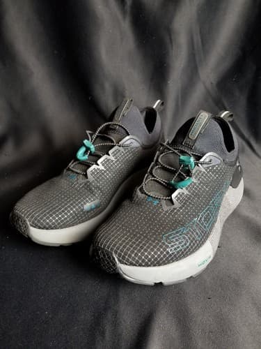 Under Armour HOVR Phantom 3 SE Storm U Black Grey Mens 10 Running Shoes - Thumbnail 7