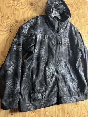 Grundens Midway Hoodie Softshell Fishing Jacket Mens 3XL Typhoon Camouflage Camo - Thumbnail 4