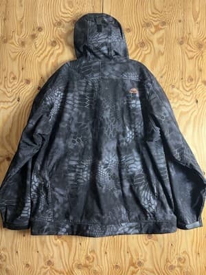 Grundens Midway Hoodie Softshell Fishing Jacket Mens 3XL Typhoon Camouflage Camo - Thumbnail 8