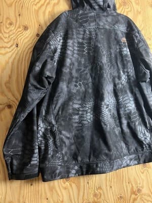 Grundens Midway Hoodie Softshell Fishing Jacket Mens 3XL Typhoon Camouflage Camo - Thumbnail 10