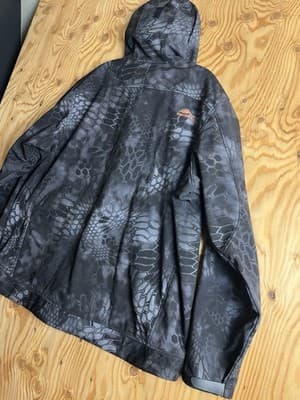 Grundens Midway Hoodie Softshell Fishing Jacket Mens 3XL Typhoon Camouflage Camo - Thumbnail 11