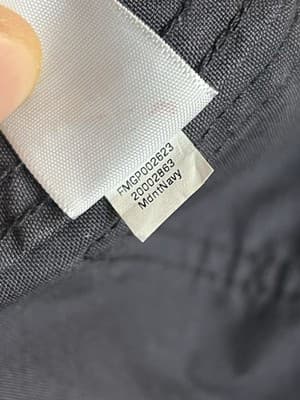 FILSON Dry Tin Cloth Jac-Shirt Midnight Navy Men’s XS Cotton Jacket Button Snap - Thumbnail 8