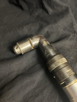 RARE Sioux A1610 Tools Right Angle Nutrunner 1/4” in 2000 rpm 7B USA Air Vtg - Thumbnail 3
