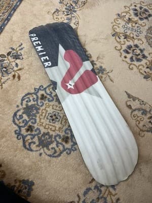 Premier Snowskate Snowdeck Deck Snowboard Snow Skate Ribbed Red White Black 33” - Image 1