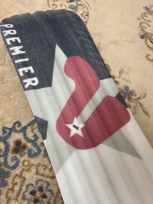 Premier Snowskate Snowdeck Deck Snowboard Snow Skate Ribbed Red White Black 33” - Thumbnail 11