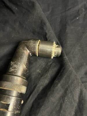RARE Sioux A1610 Tools Right Angle Nutrunner 1/4” in 2000 rpm 7B USA Air Vtg - Thumbnail 8
