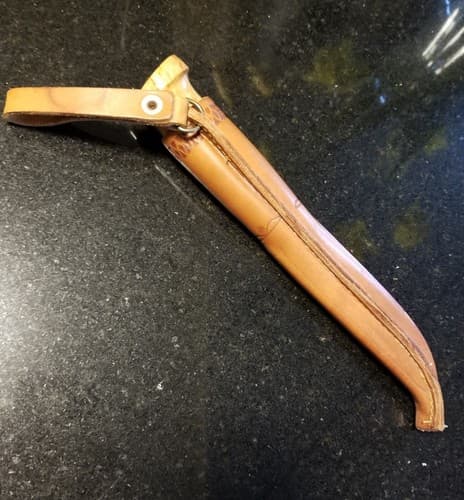 Vtg PUUKKO Scandinavian Pioneer Skinning Knife Hunting Camping Handmade N Birch - Thumbnail 14