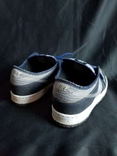 Nike SB Dunk Low Pro Crater Denim TS Travis CT2224-001 Size 9.5 Grey Black Blue - Thumbnail 3