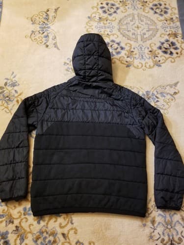 Rare Polo Ralph Lauren Full Zip Hybrid Quilt Fleece Hoodie Jacket M/L Puffer - Thumbnail 7