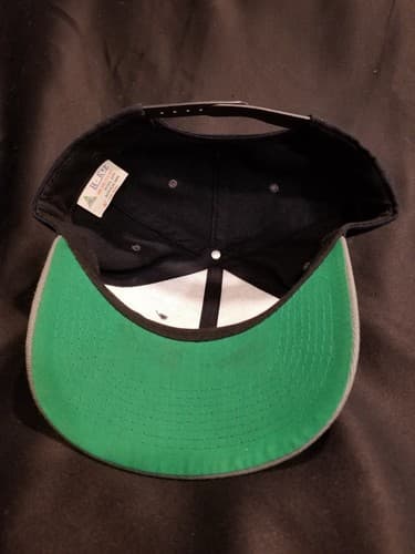 VTG Tommy Hilfiger Snapback Hat Men's Blue Acrylic/Wool Adjustable Cap Vintage - Thumbnail 6