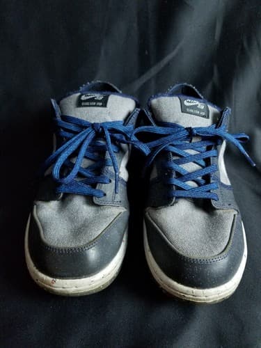 Nike SB Dunk Low Pro Crater Denim TS Travis CT2224-001 Size 9.5 Grey Black Blue - Thumbnail 7