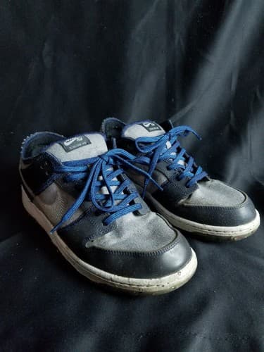 Nike SB Dunk Low Pro Crater Denim TS Travis CT2224-001 Size 9.5 Grey Black Blue - Image 1