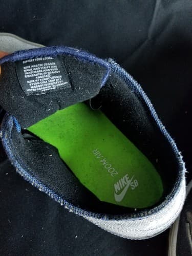 Nike SB Dunk Low Pro Crater Denim TS Travis CT2224-001 Size 9.5 Grey Black Blue - Thumbnail 9