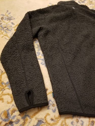 Vintage Kuhl Sherpa Mens Size L Alfpaca Full Zip Fleece Brown Sweater Jacket Y2K - Thumbnail 8