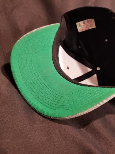 VTG Tommy Hilfiger Snapback Hat Men's Blue Acrylic/Wool Adjustable Cap Vintage - Thumbnail 9