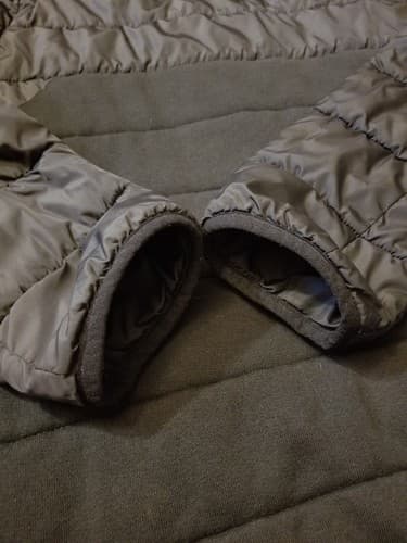 Rare Polo Ralph Lauren Full Zip Hybrid Quilt Fleece Hoodie Jacket M/L Puffer - Thumbnail 8