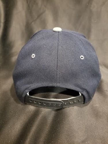 VTG Tommy Hilfiger Snapback Hat Men's Blue Acrylic/Wool Adjustable Cap Vintage - Thumbnail 3